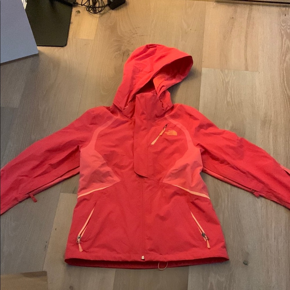 The North Face Orange Hooded Jacket